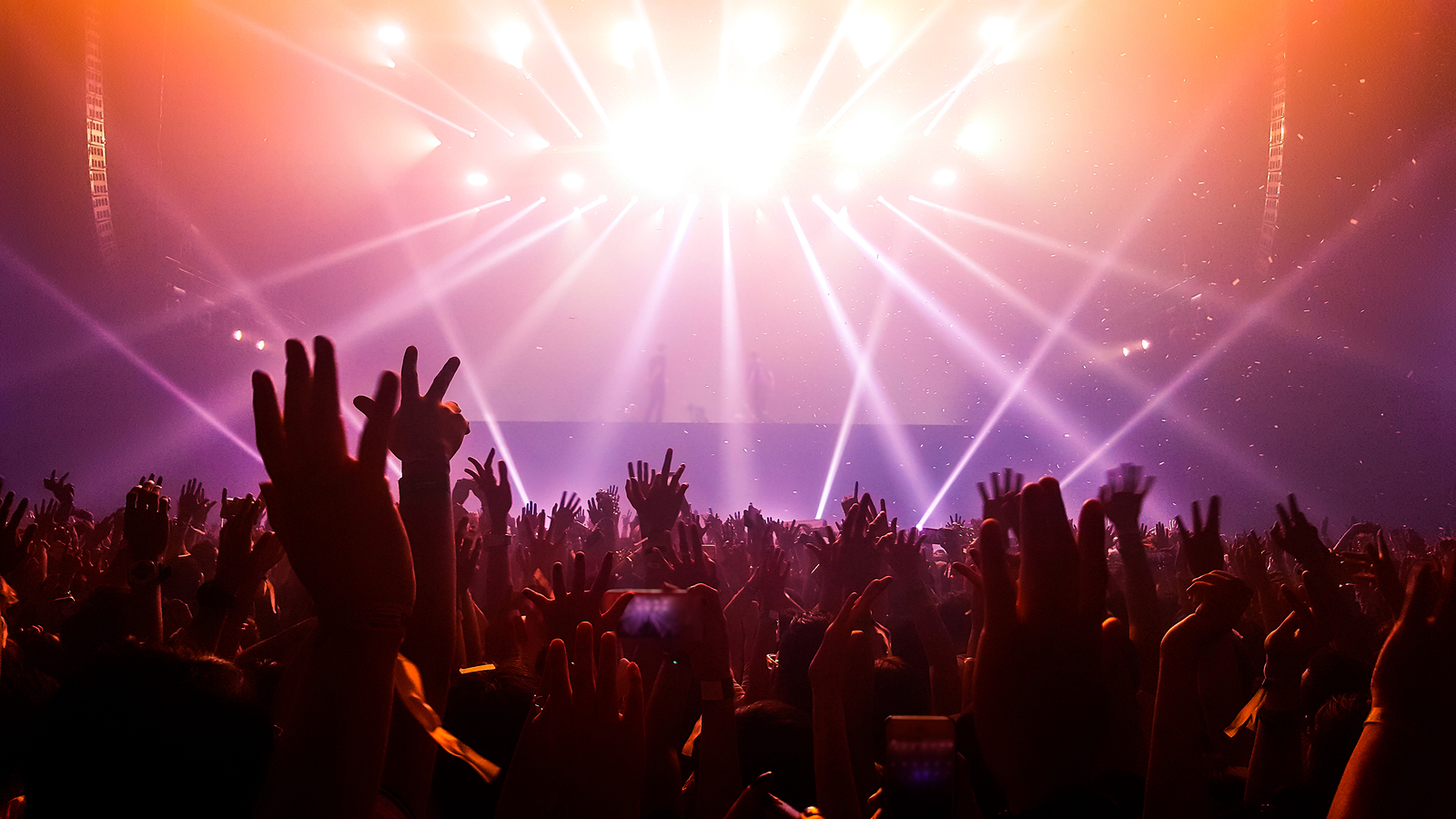 Happy People Dance In Nightclub Party Concert – Queen City Awards